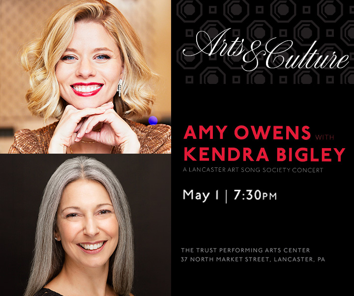 Owens & Bigley concert on May 1 at 7:30 p.m.