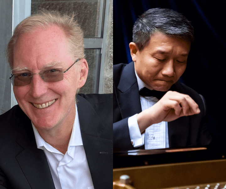 Peter Winogard and Xun Pan at Lancaster International Piano Festival